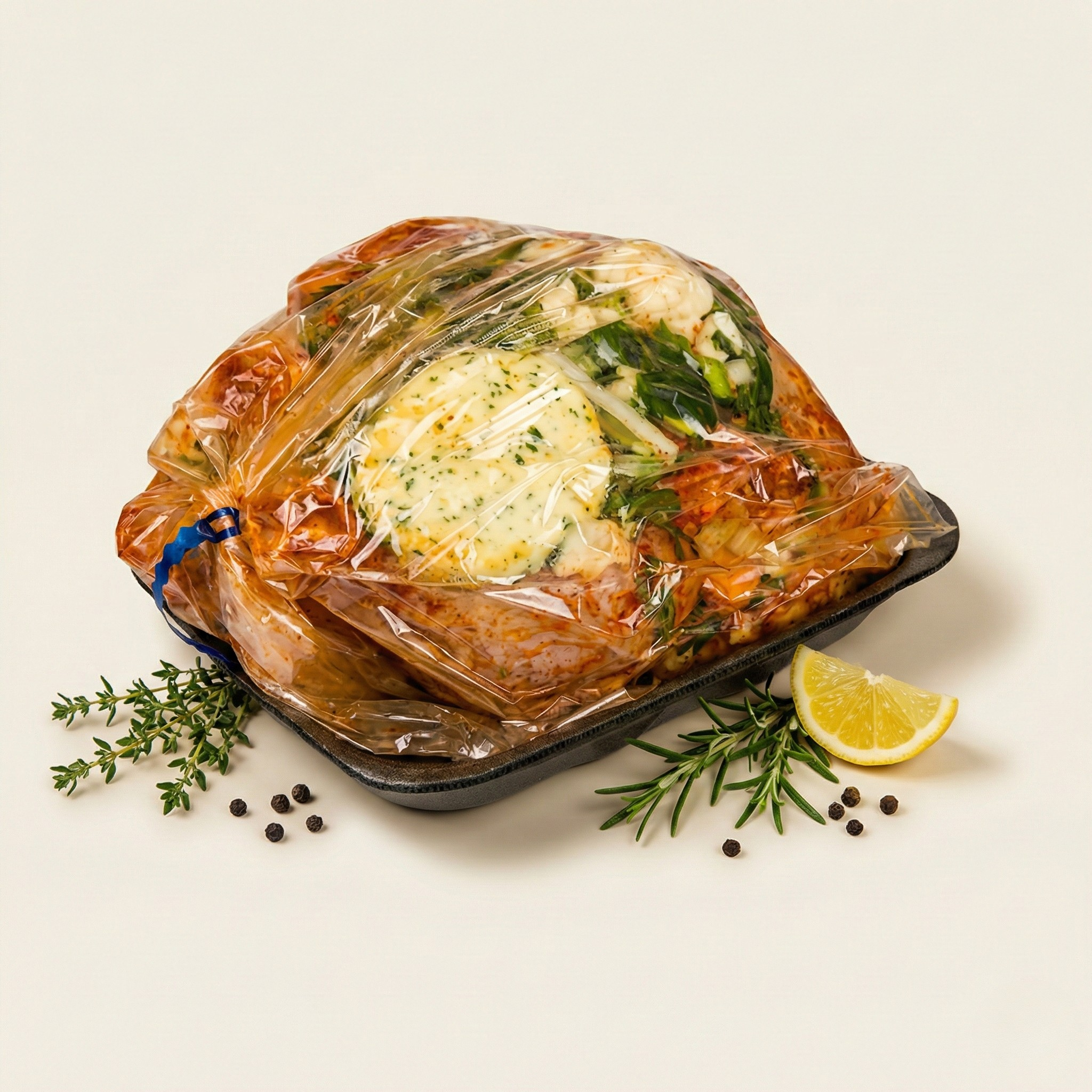 Boerenkip in Braadzak Sappig