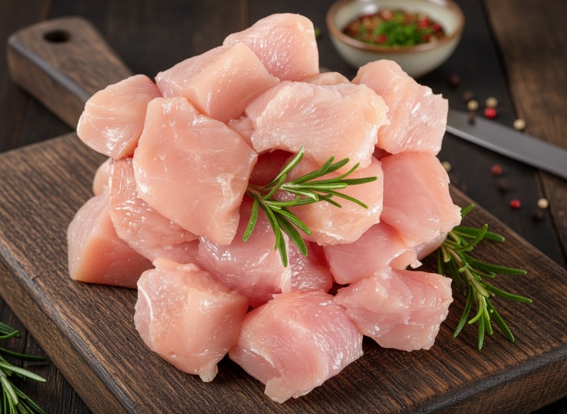 Kipfilet blokjes